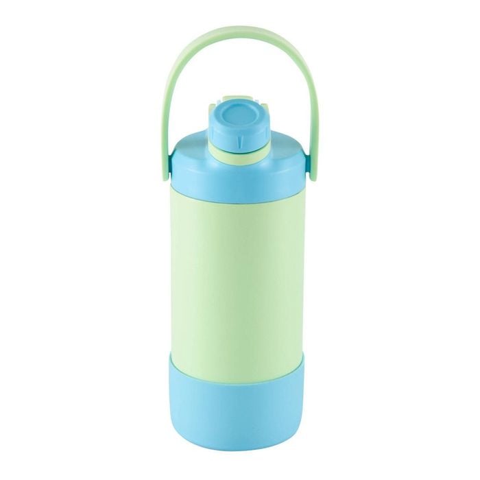 Avanti Yum Yum 2 Way Drinking Insulated Bottle 400ml - Green/Blue