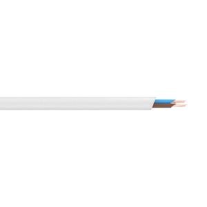 DETA 5m 0.75mm² White 2-Core Cable