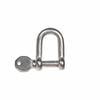 Taskmaster 8mm Stainless Steel Cap Pin D Shackle