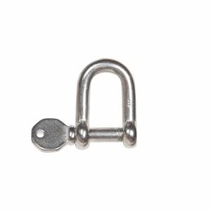 Taskmaster 8mm Stainless Steel Cap Pin D Shackle