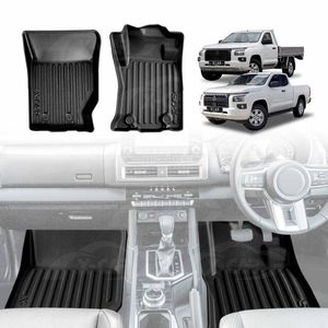 Floor Mats for Mitsubishi Triton MV Single Cab & Club Cab 2024-Onwards Cargo Car Trunk Tray
