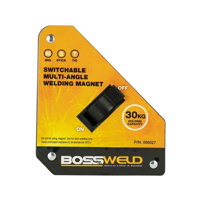 Bossweld 30kg Switchable Multi-Angle Welding Magnet