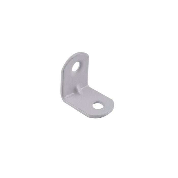 Carinya 20 x 20 x 15 x 1.4mm White Reinforcing Angle Bracket - 12 Pack