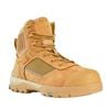 Bata Industrials Wheat Avenger Mid Cut Lace/Zip Safety Boot - Size 9