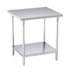 Soga 80x70x85cm Stainless Steel Prep Bench