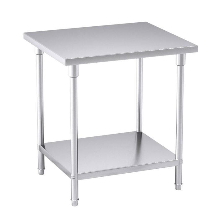 Soga 80x70x85cm Stainless Steel Prep Bench