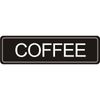 Olympia Adhesive Airpot Label Heat Resistant Coffee 20x70mm Commercial Beverage Service