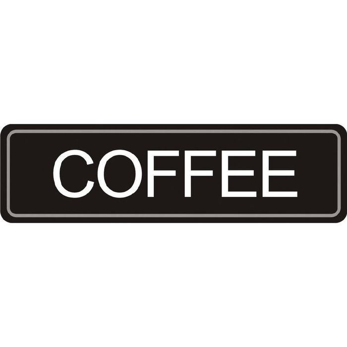 Olympia Adhesive Airpot Label Heat Resistant Coffee 20x70mm Commercial Beverage Service