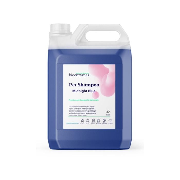 BioEnzymes Pet Shampoo Midnight Blue 20lt