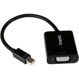 StarTech.com Mini DisplayPort to VGA Adapter, Active Mini DP to VGA Converter, 1080p Video, mDP 1.2 to VGA