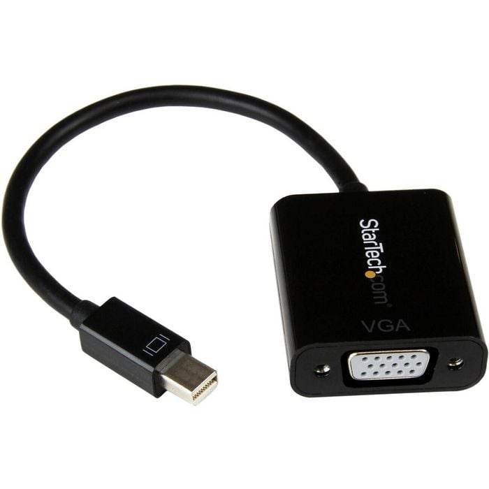 StarTech.com Mini DisplayPort to VGA Adapter, Active Mini DP to VGA Converter, 1080p Video, mDP 1.2 to VGA