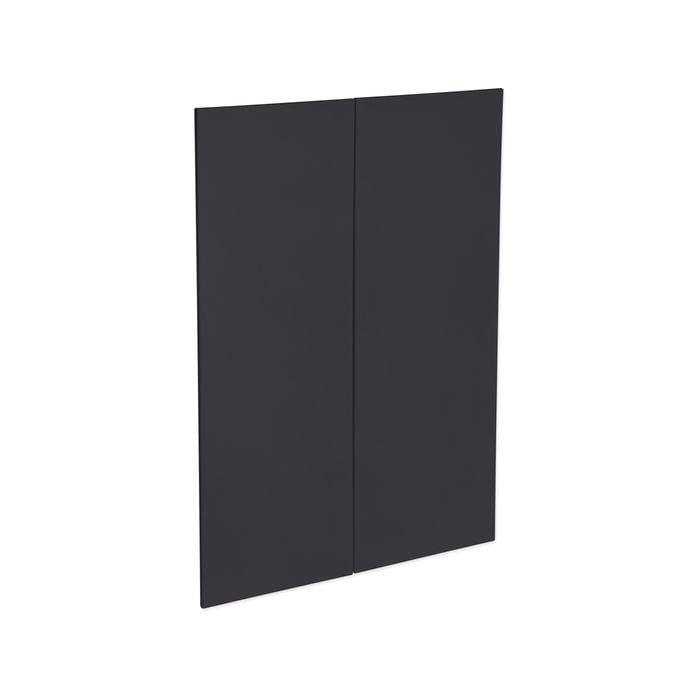 Kaboodle 900mm Modern Grey Fig Medium Pantry Doors - 2 Pack - Modern