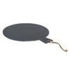 Argon Tableware 35cm Round Serving Paddle - Natural Slate Raw Cut Serving Platter Pizza Savoury Placemat Cheese Board