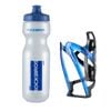 750ml water bottle with holder blue