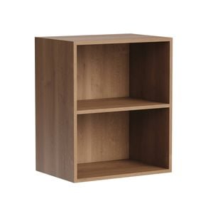 Kaboodle 700-799mm Cajun Oak Customisable Deep Wall Open Shelf