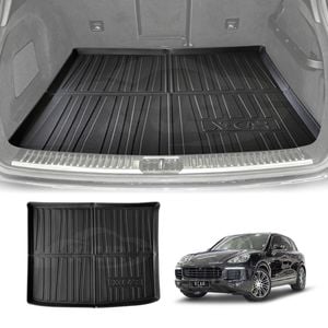 3D All Weather Boot Liner for Porsche Cayenne 2010-2017 SUV Heavy Duty Cargo Trunk Mat Tray