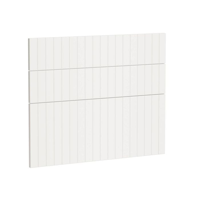 Kaboodle 900mm Vanilla Essence V-Groove 3 Drawer Panels
