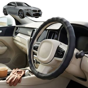 Australian Goose Steering Wheel Cover for BMW 2 Series 2022 - Current (G42) Circle Black