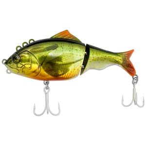 130mm Bone Focus Jointed Swimbait Fishing Lure - Red Breasted Sunfish