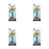 4PK Dudley's World Of Pets Aquarium/Fish Tank Shark Sighted Sign Decor 21cm