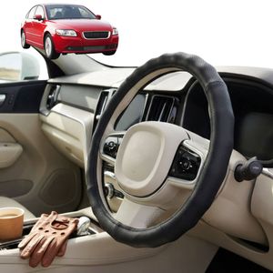Australian Goose Steering Wheel Cover for Volvo S40 2004 - 2012 (Auto) Circle Black