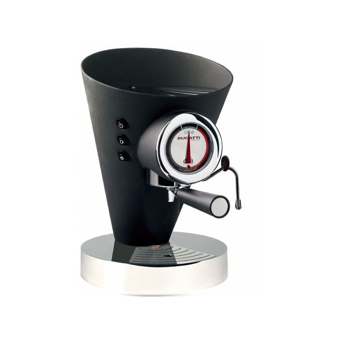 Bugatti E-Diva Espresso Coffee Machine - Black