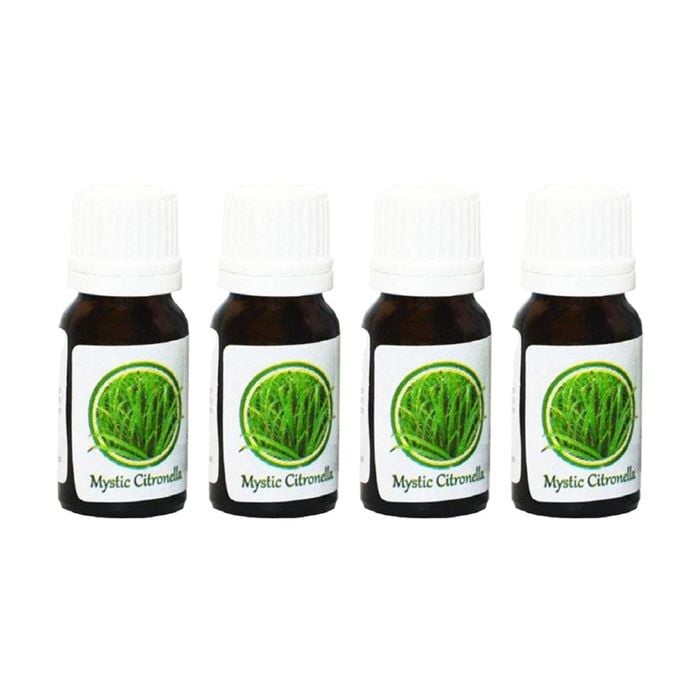 4PK HEM Home Fragrance Scented Smelling Oil Bottle 10ml Mystic Citronela