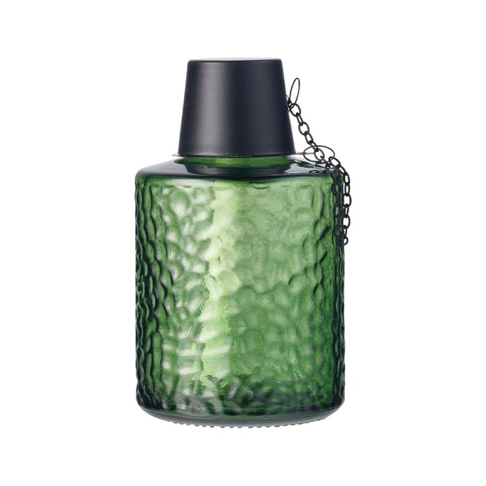 Waxworks Dimpled Green Tabletop Burner 