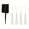 Lifebay Christmas Solar Hanging LED Star Burst Lights (4pcs)