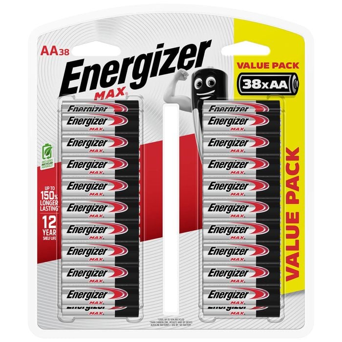 Energizer Max AA Batteries - 38 Pack
