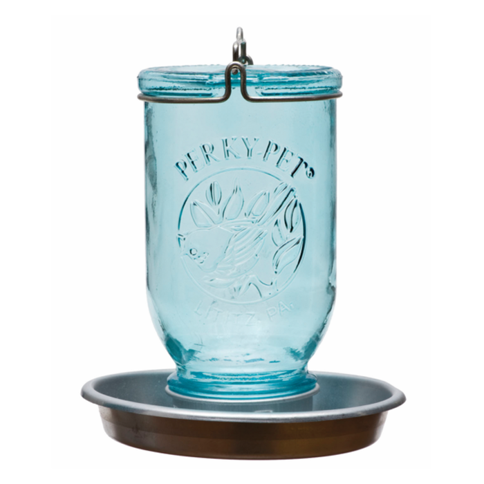 Perky Pet Mason Jar Bird Water Feeder