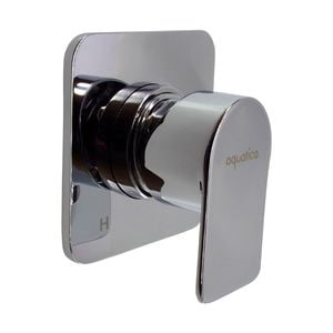 Aquatica Metalique Chrome Square Shower Mixer