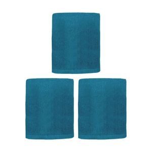 3PK Capri Non Slip Bath Mat Bathroom Floor Accessory Home Decor 45x75cm Teal