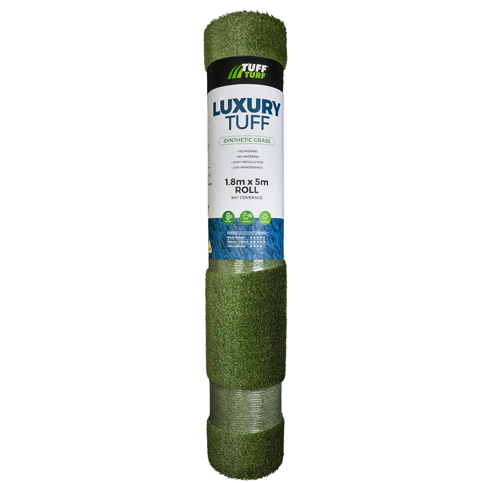 Tuff Turf 1.8 x 5m 35mm Pile Luxury Tuff Synthetic Turf