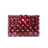 Catzon 100 Pcs Christmas Ball Ornaments Set-Red