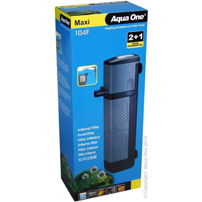 Aqua One Maxi 104f Internal Filter 1480lph