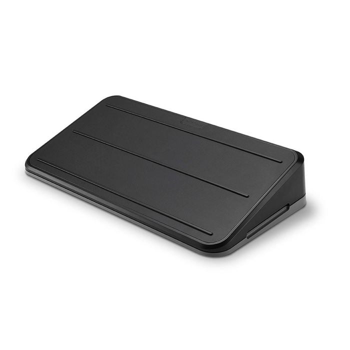Kensington 42cm Space Saving Adjustable Foot Rest - Black