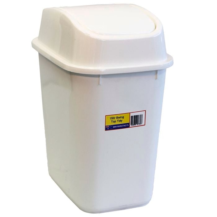 Icon Plastics 15L Swing Top Tidy