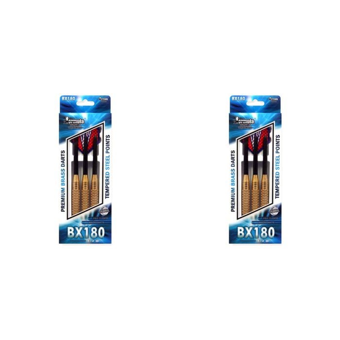 2x 12pc Formula Sports BX180 Premium 20g Brass Darts Steel Tip