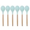 6PK Urban Kitchen Silicone Spoon Mint Green 32x7cm Versatile Tool