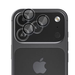 EFM Glass Camera Lens Protector For iPhone 17 Pro 6.3in & 17 Pro Max 6.9in Clear