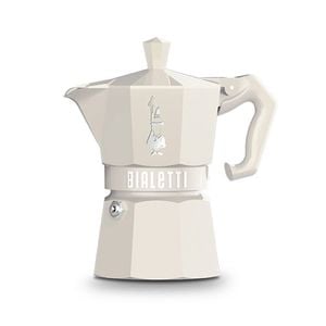 Bialetti Moka Exclusive - 3 Cup  Cream