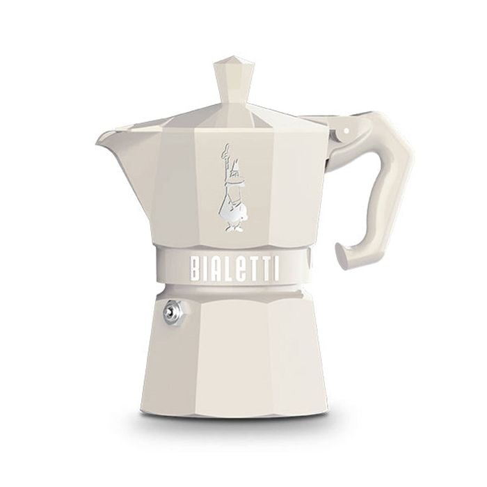 Bialetti Moka Exclusive - 3 Cup  Cream