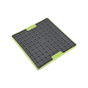 LickiMat Playdate Tuff Slow Food Bowl Anti-Anxiety Mat for Dogs - Green