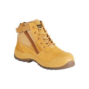Hard Yakka Size 14 5" Wheat Utility Safety Boots