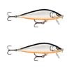 2x Rapala 3.5cm Countdown Sinking Hardbody Balsa Fishing Lures - Gilded SL Shad