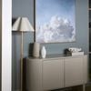 Amalfi Cullen Wooden Floor Lamp White & Natural 51x51x159cm