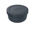 6pc Ziipa Spetina Dough Box Stackable Airtight Containers 15.5x15.5x8cm Slate