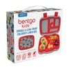 Bentgo Kids Prints Leakproof 5 Compartments Lunch Box Trucks 3y+
