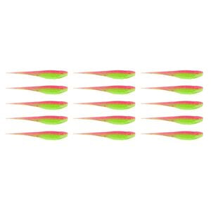 3x 5PK 5In Rapala Crush City The Jerk Soft Plastic Minnow Lures - Bombshell